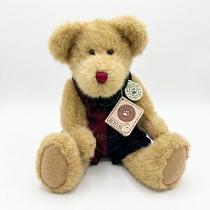 Vintage Boyds Bear Plush 14" - T.J.'s Best Dressed Collection - Mr. McSnickers